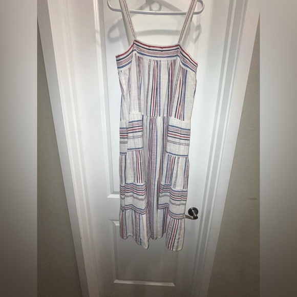 Xirena Dylan Dress in Freedom Stripe Peace - Picture 3 of 7